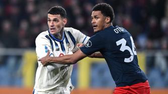 意甲-门将莱亚利开场染红希恩补时绝杀 亚特兰大客场1-0热那亚