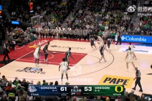 NCAA常规赛 冈萨加大学 91 - 82 俄勒冈大学 全场集锦