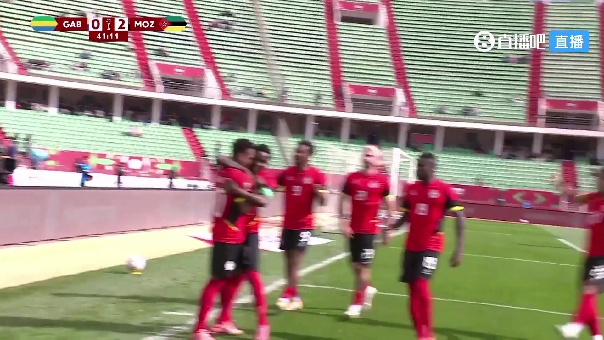 【集锦】非洲杯-加蓬2-3莫桑比克 班加尔建功，奥巴梅扬破门