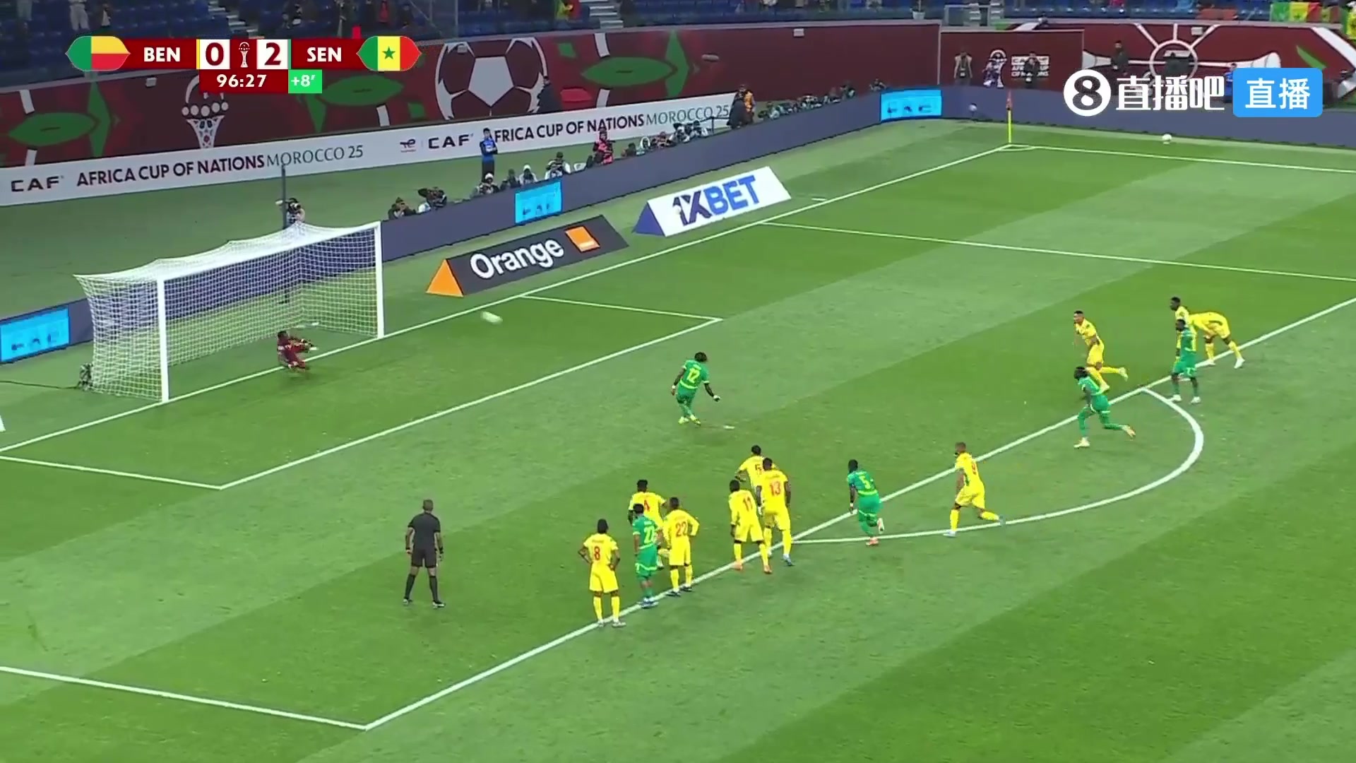 【集锦】非洲杯-马内送助攻库利巴利直红 十人塞内加尔3-0贝宁