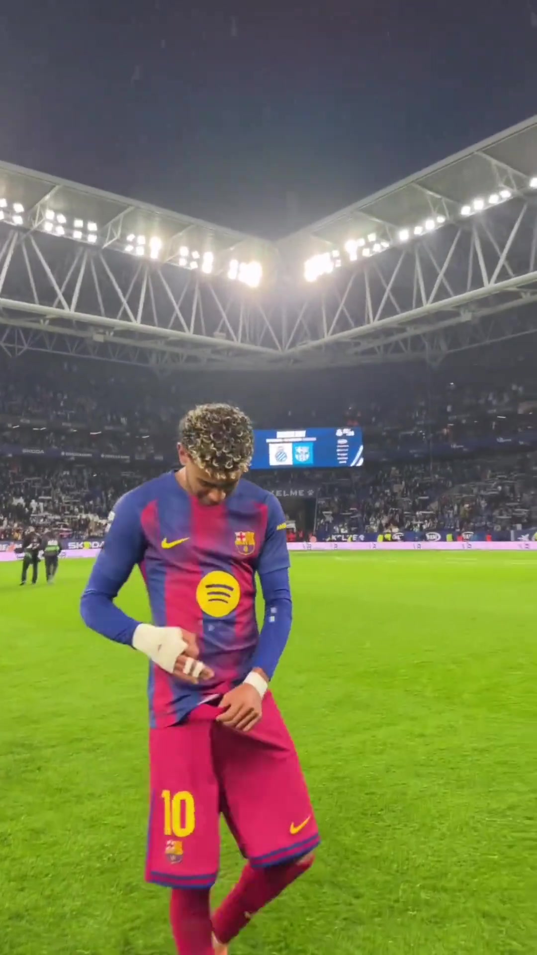 [集锦]稳稳拿下！亚马尔：三分揣进兜里