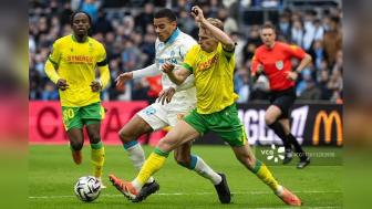 法甲-森通泽破门费尔梅伦、纳迪尔染红 九人马赛0-2南特