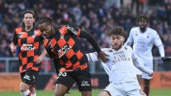 法甲-萨迪博·萨内破门班巴·迪昂扳平 洛里昂1-1梅斯