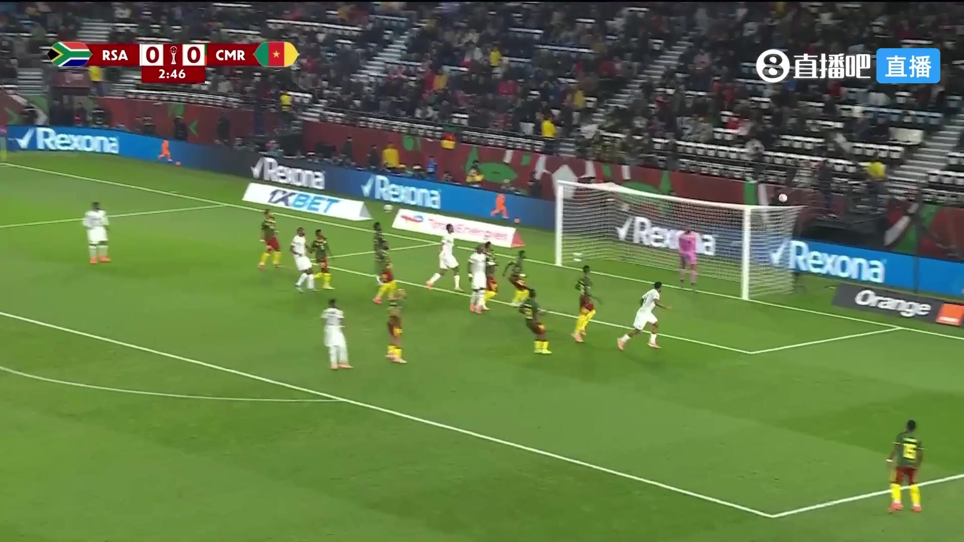 【集锦】非洲杯-查马杜破门科法内建功 喀麦隆2-1南非晋级八强