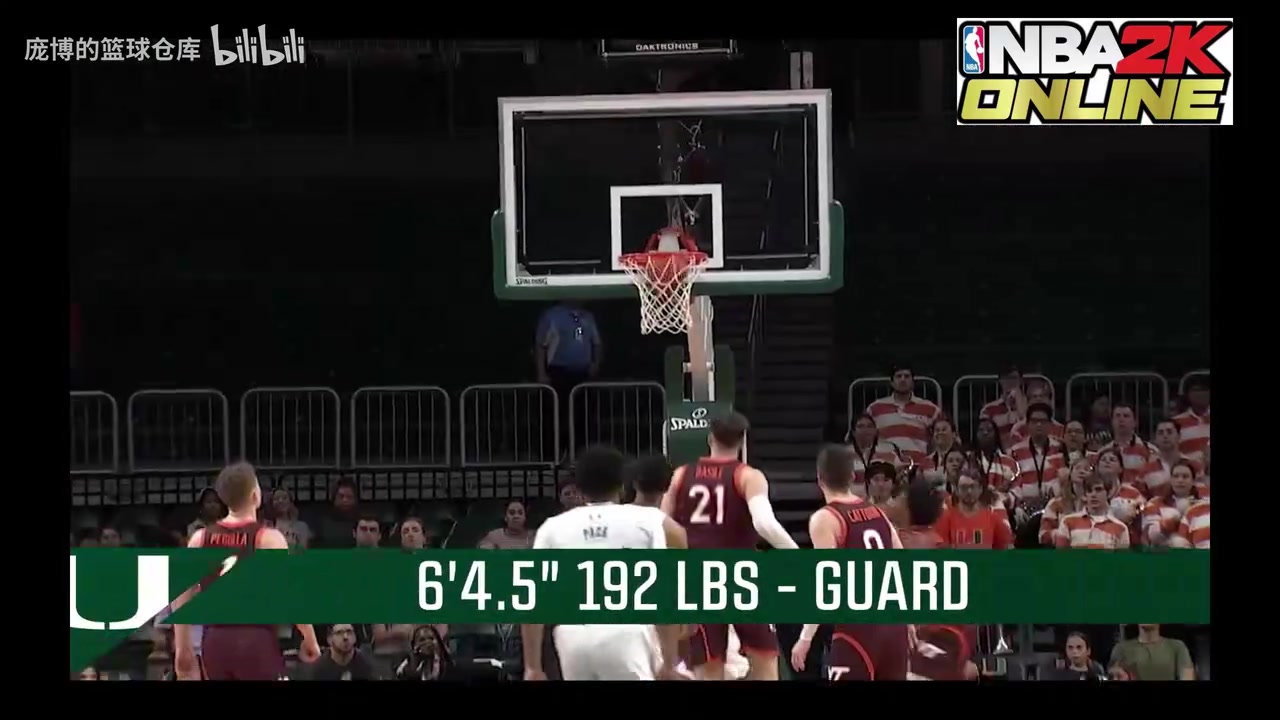 【体育视频】他值得更多的出场时间？乔丹米勒大学时期的个人混剪