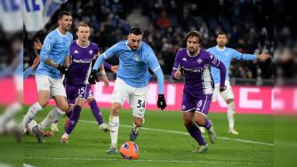 意甲-卡塔尔迪破门佩德罗点射绝平 拉齐奥2-2佛罗伦萨四轮不胜