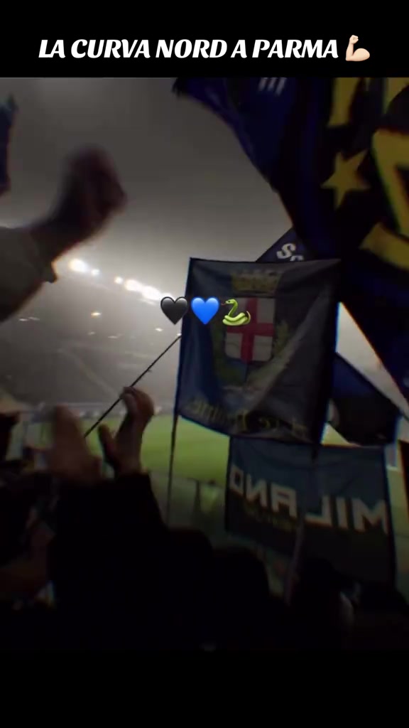 【视频】真蓝黑！实拍：大雾之中，国米远征军高唱战歌庆祝胜利