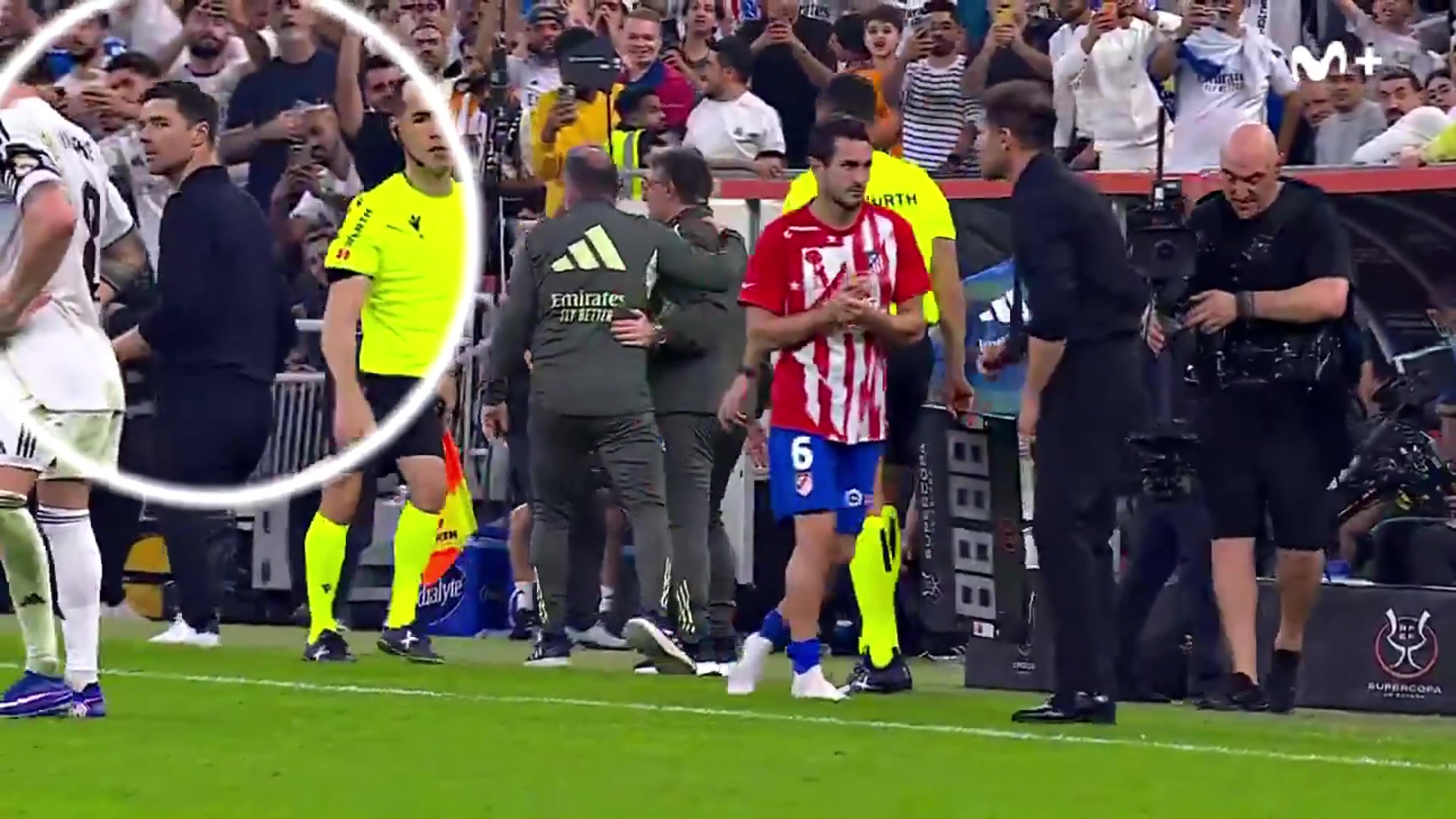 【马德里竞技】西媒揭秘！阿隆索为维尼修斯撑腰喷西蒙尼：你应该