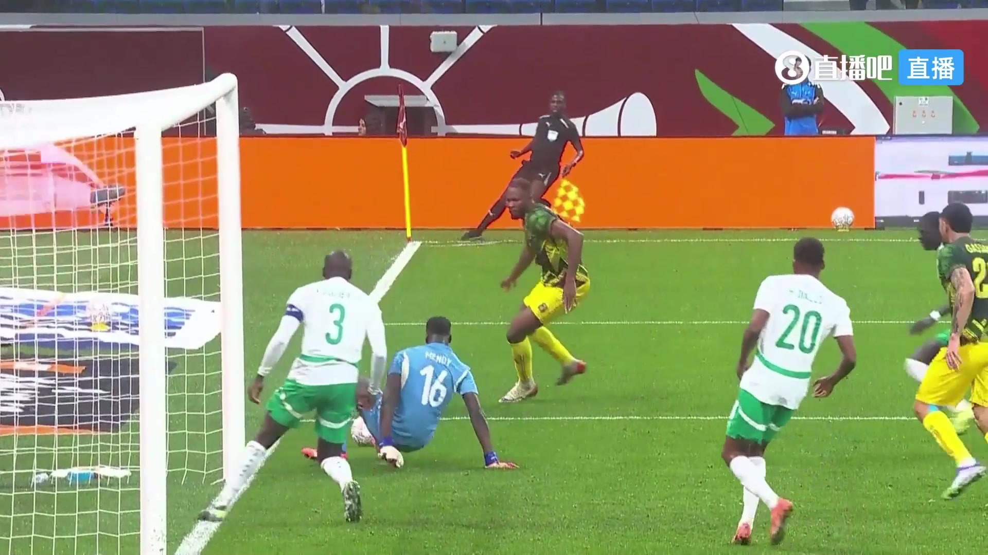 【集锦】非洲杯-恩迪亚耶破门比苏马染红 塞内加尔1-0马里进四强
