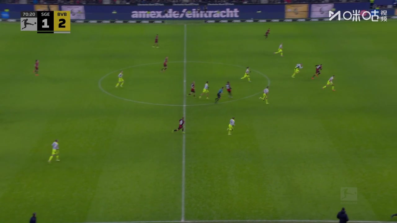 【集锦】德甲-恩梅查破门丘库埃梅卡95分钟绝平 多特3-3法兰克福