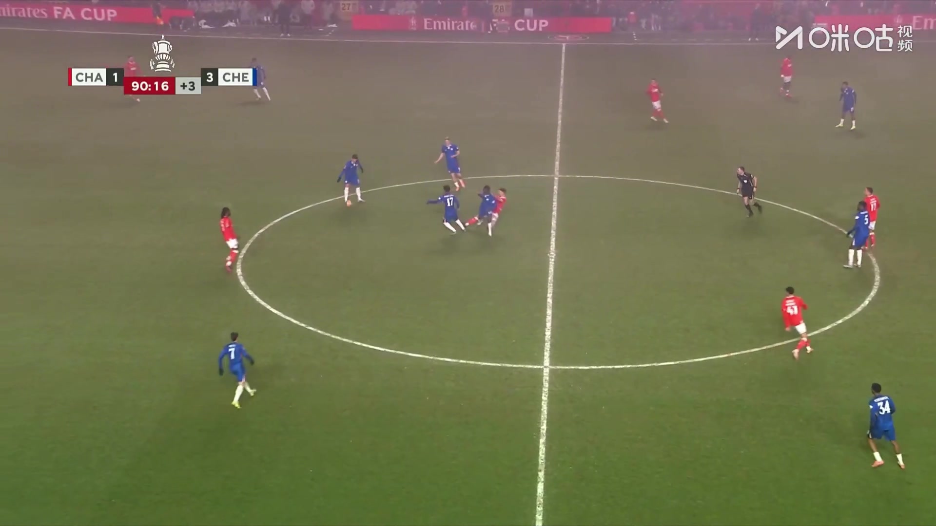 锦上添花！内托扣开防守抽射近角破门，切尔西4-1领先