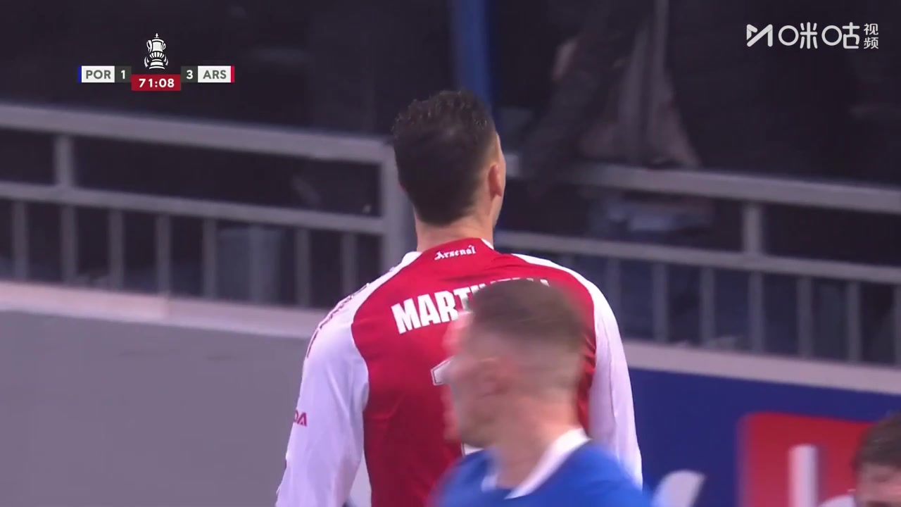 【集锦】足总杯-马丁内利戴帽马杜埃凯2助 阿森纳4-1朴茨茅斯