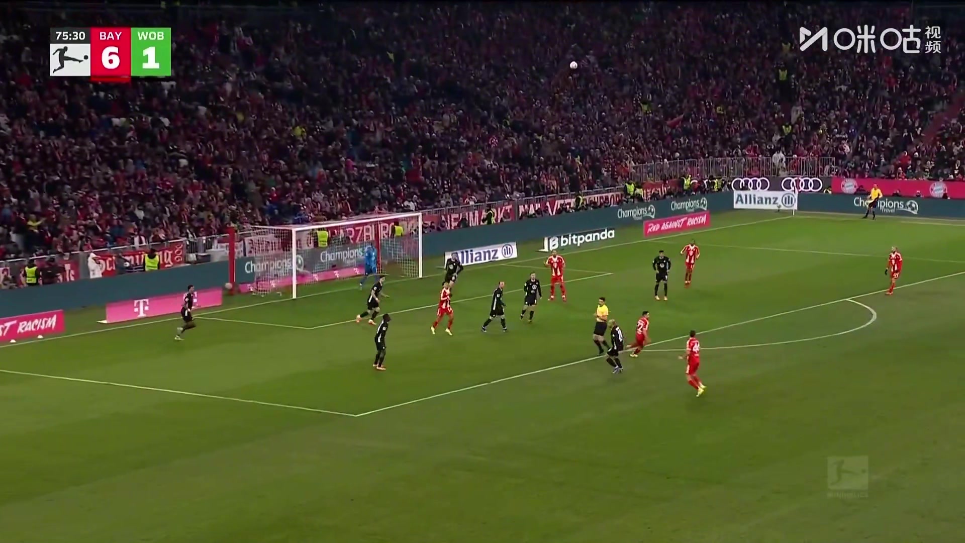 依旧奥迪！迪亚斯直塞，奥利塞轻松推远角得手