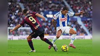 西甲-卡洛斯-罗梅罗破门洛萨达闪电扳平 西班牙人1-1莱万特