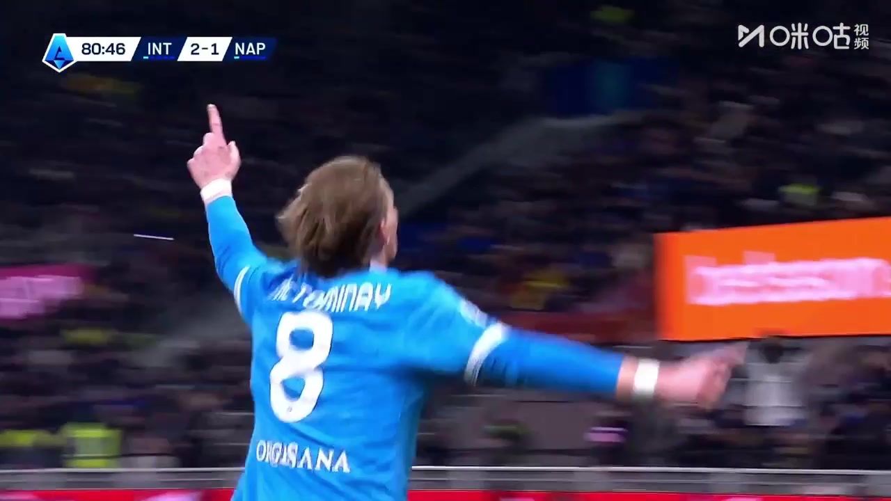 那不勒斯2-2再次扳平国米！诺阿-朗助攻麦克托米奈扫射破门双响！