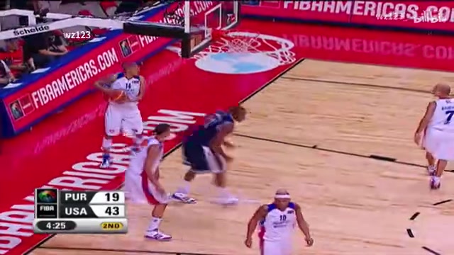 [精彩剪辑]肌肉猛男称霸内线！当年霍华德在国际赛场是怎么打球