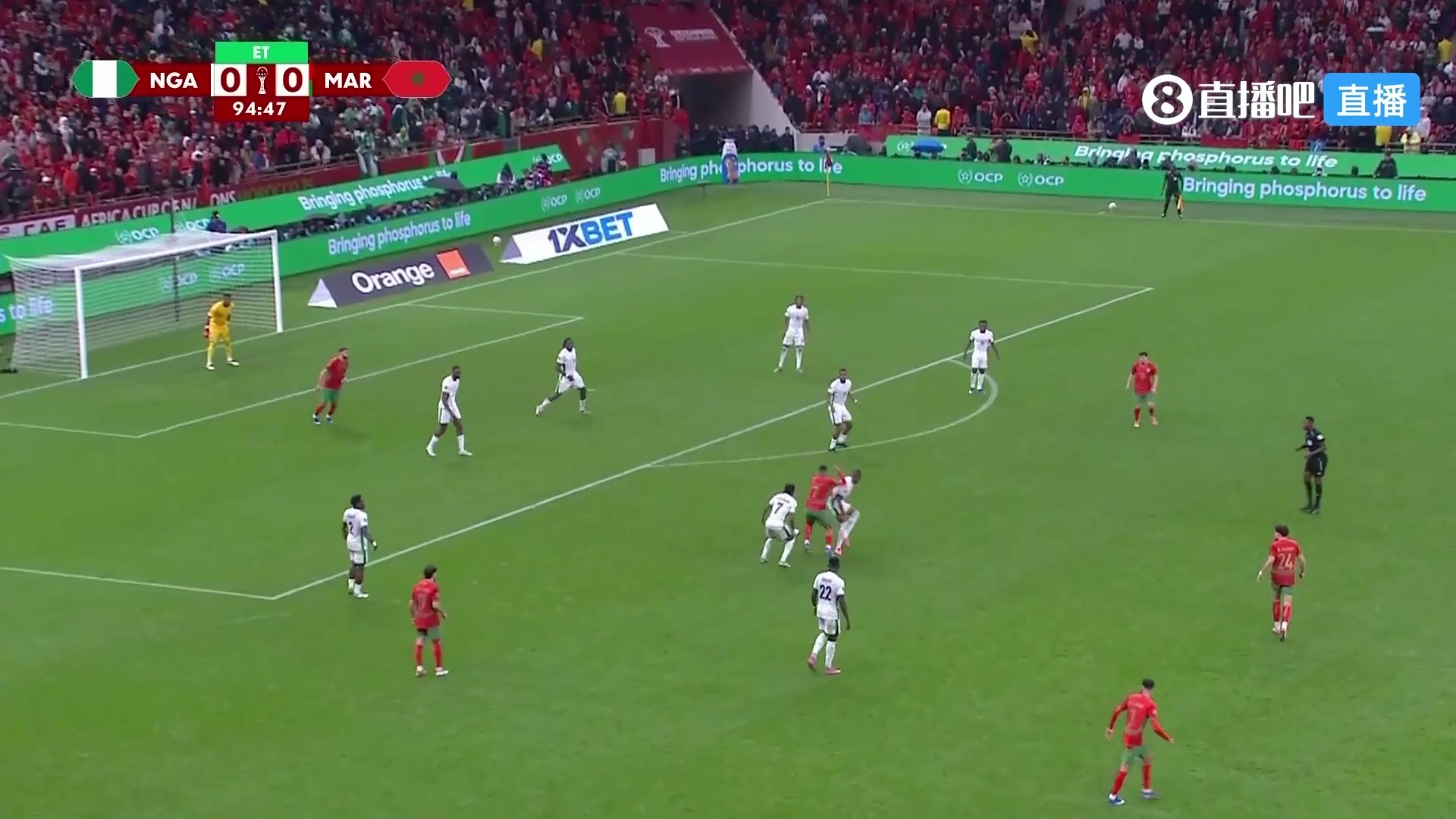 【集锦】非洲杯-布努两扑点 摩洛哥点球4-2淘汰尼日利亚进决赛