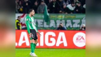 西甲-鲁伊巴尔破门安东尼助攻 贝蒂斯主场2-0十人比利亚雷亚尔