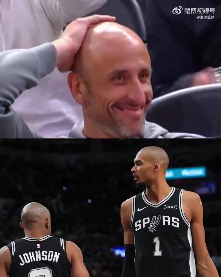 【体育头条】来了个方丈妖刀向马刺球迷脱帽致敬，这头怎么这么亮