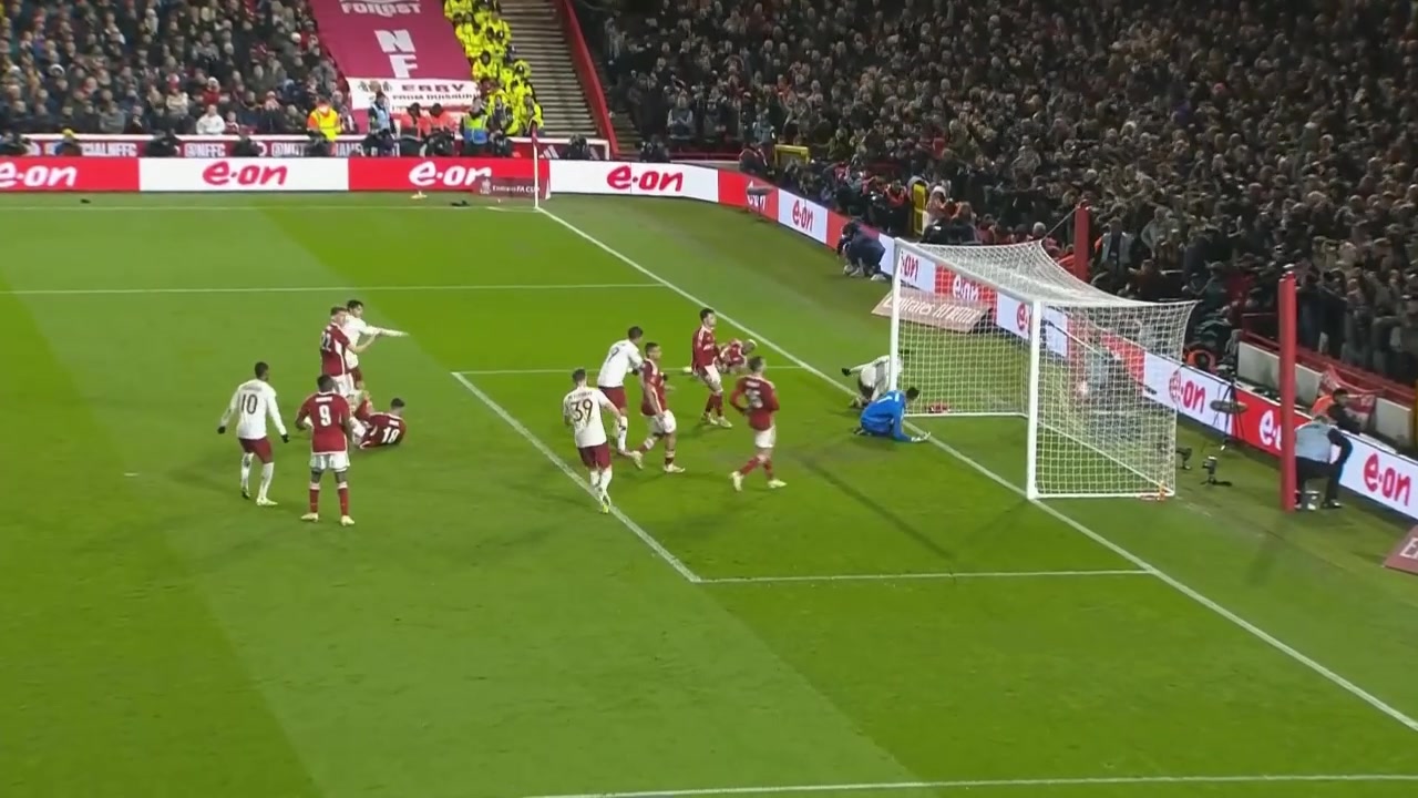 【最新赛点】2024年卡塞米⬆️罗头球绝杀诺丁汉森林！助曼联晋级足总杯八强