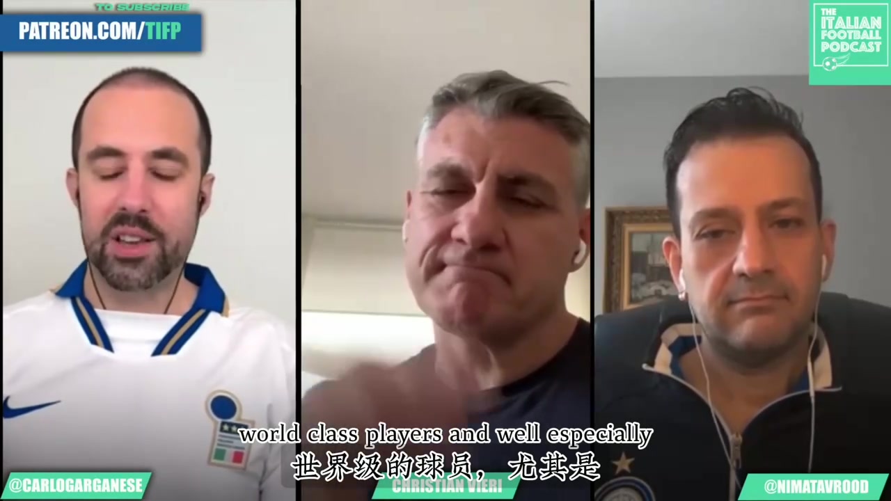 [今日必看视频]意大利培养不出世界级进攻球员⚾了？维埃里：因