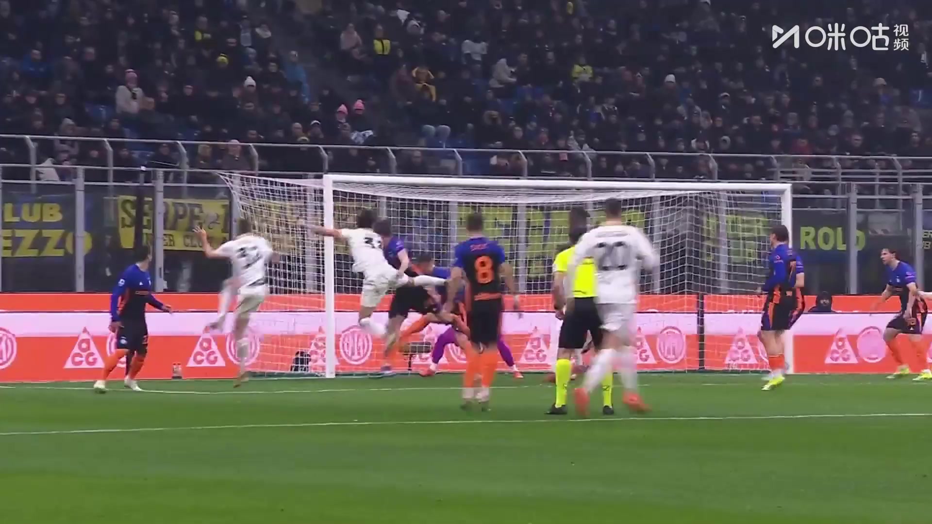 【集锦】意甲-让二追六！迪马尔科2传1射劳塔罗破门 国米6-2比萨