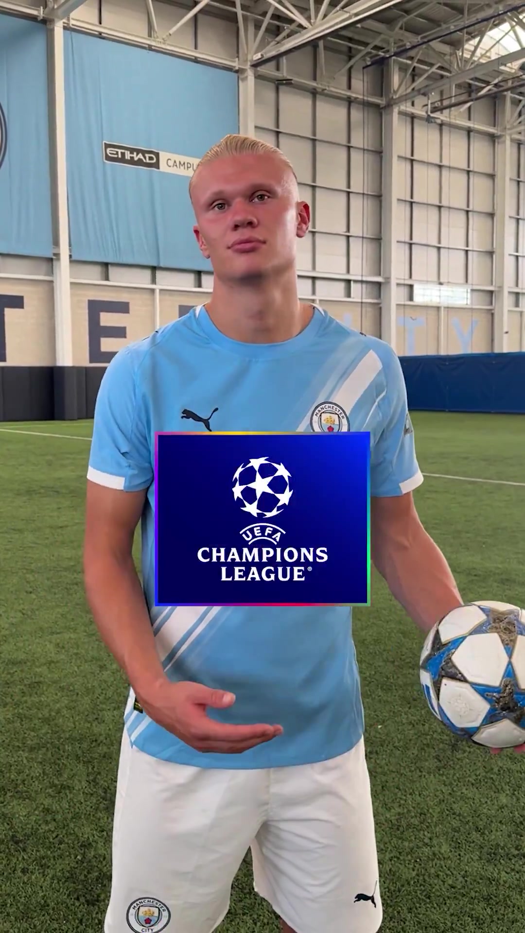 [法甲]欧冠比赛你首先想到的球员⬅️是谁？哈兰德：C罗