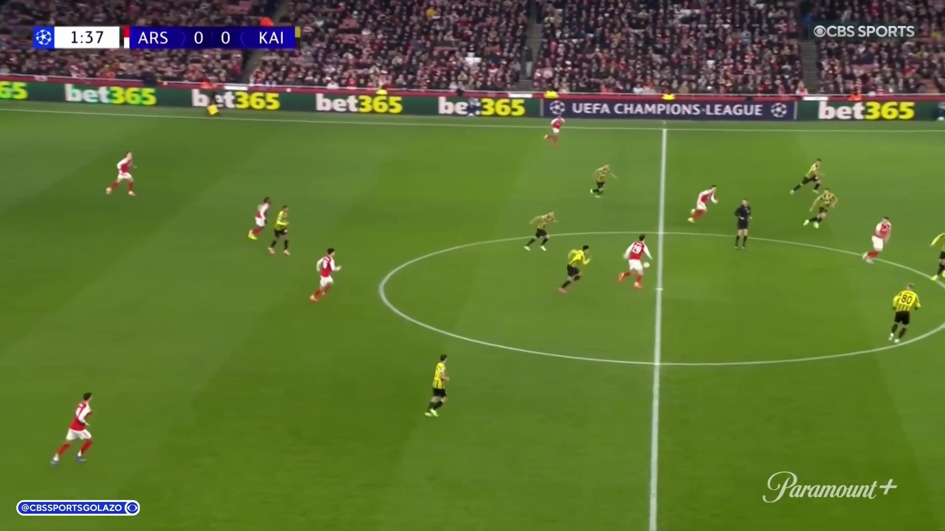 闪击进球！约克雷斯单刀推射先拔头筹