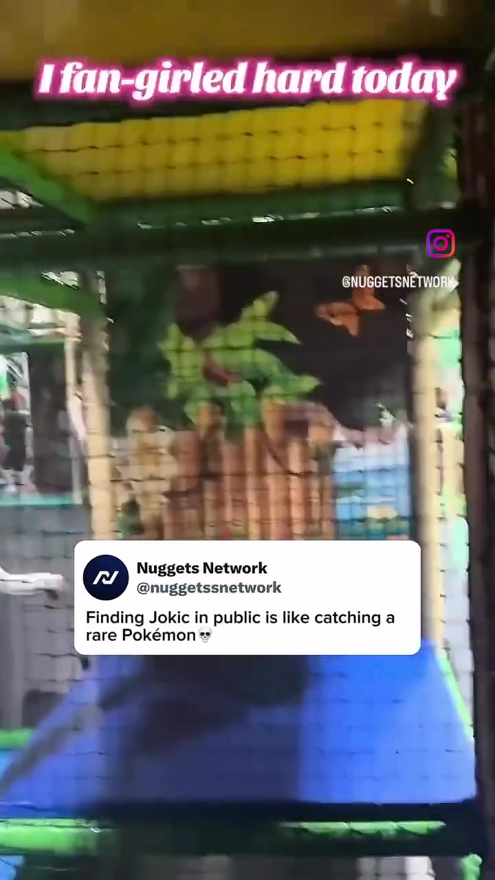 [推荐]有点可爱呢！网友：公共场合发现约基奇，抓到稀有宝可梦！