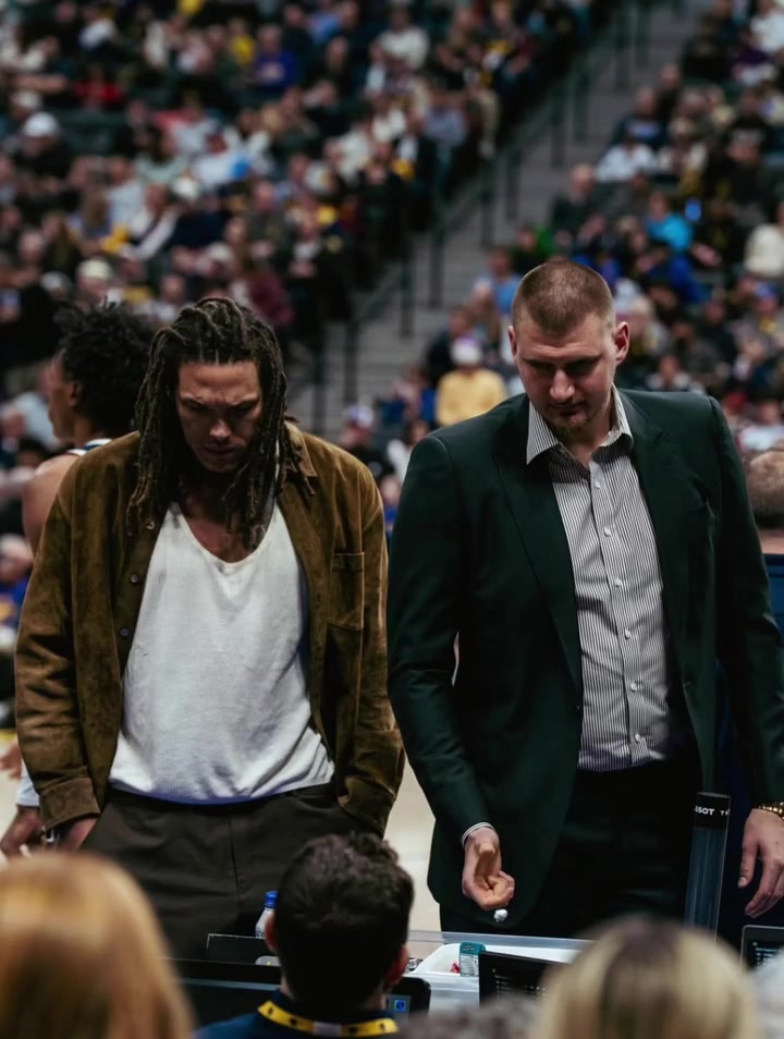 [值得一看]美式欧式大佬谈生意？戈登和约基奇这气质太有压迫感了！