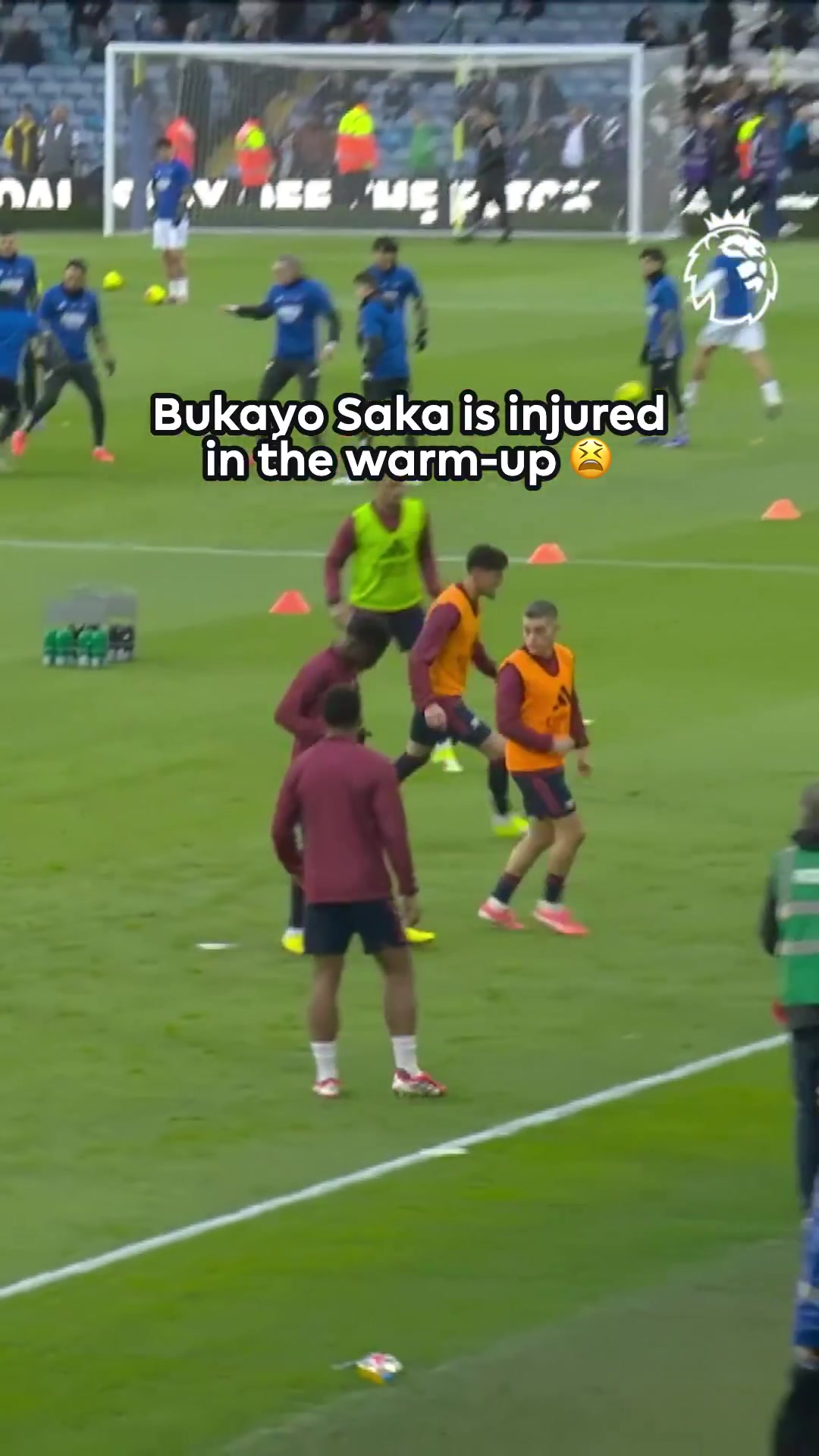 [体育视频]棍哥中途得知自己代替萨卡首发，随后比赛中上演助攻