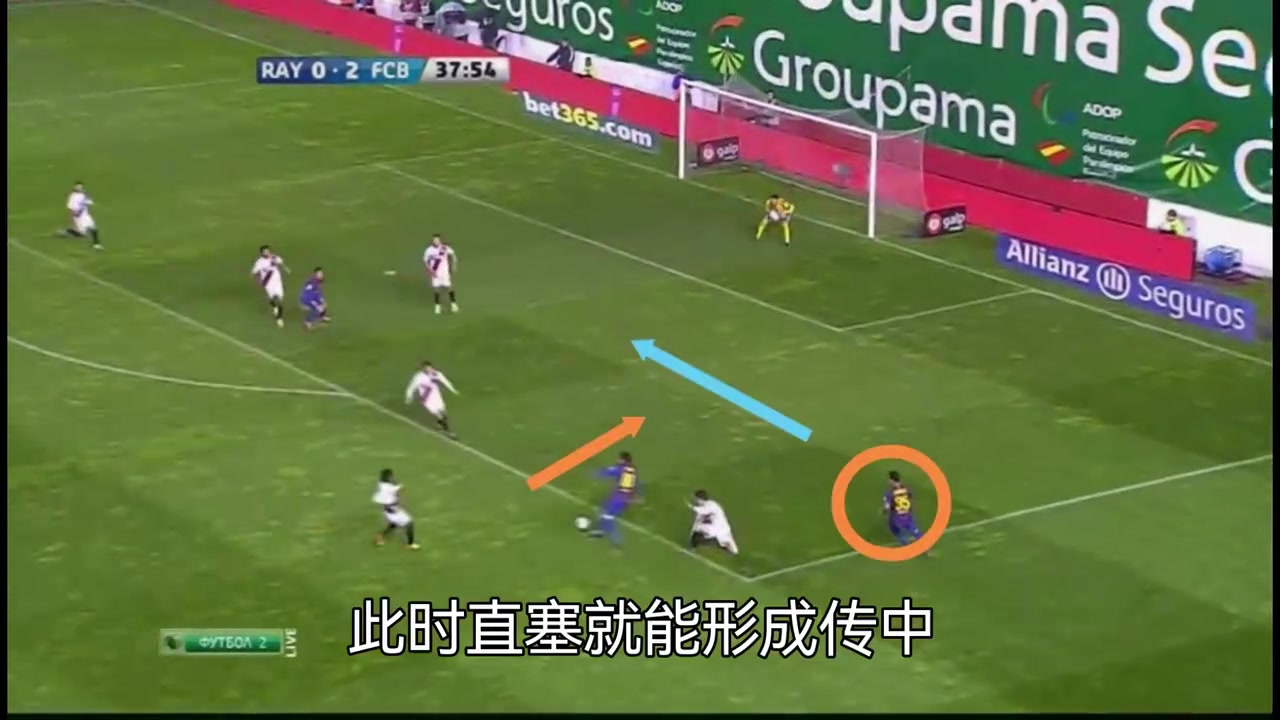 【体育视频】面对空当，他做出了不一样的选择！名场面：梅西眼中