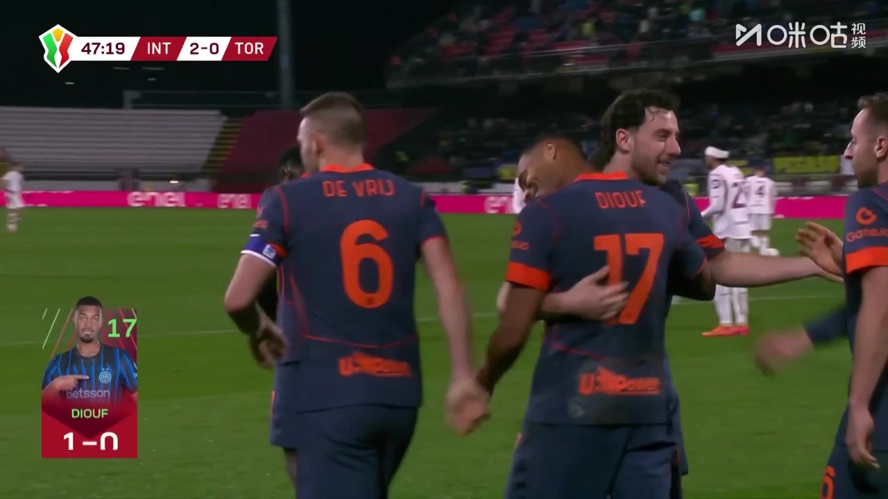 国米再下一城！图拉姆送助攻迪乌夫包抄破门！