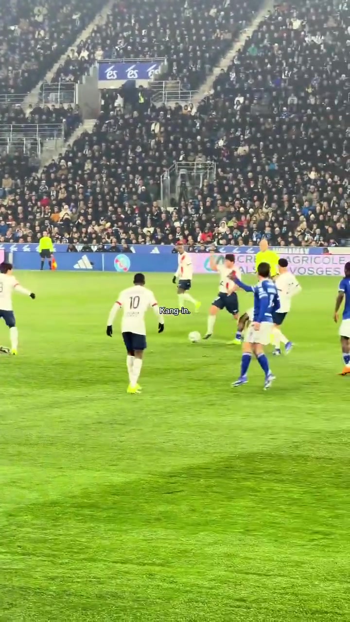 【巴黎圣日耳曼】越来越强了？近距离欣赏李刚仁的组织串联！