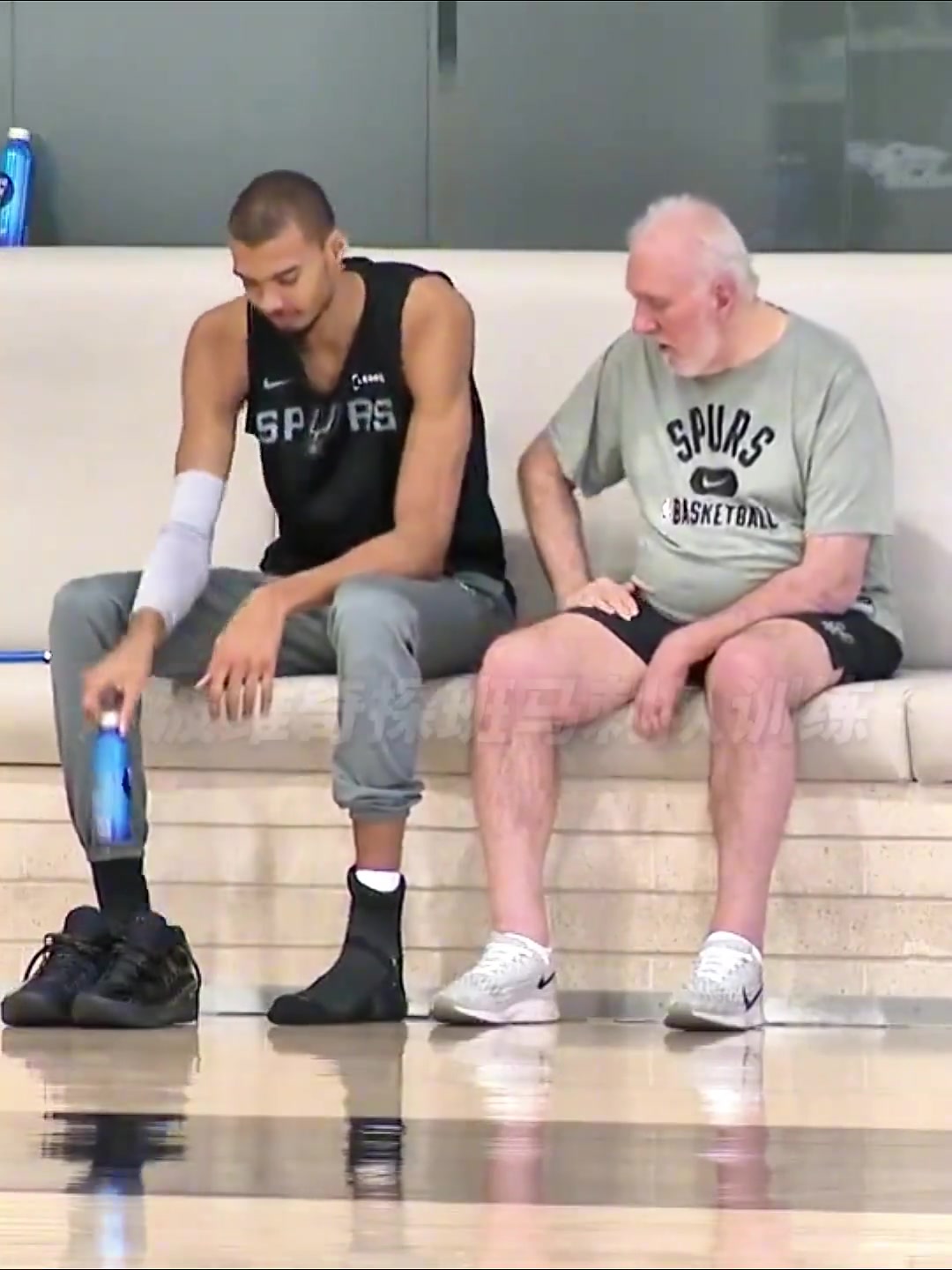 【今日視頻】狀態越來越好！波波維奇探班隊員們的訓練！