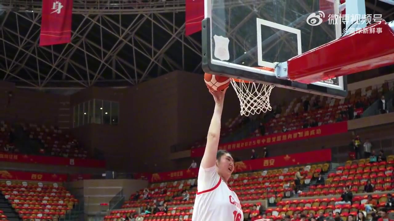 【今日球星视频】看着确实吓人！2米26的张子宇，赛前是这样热身的~⚾