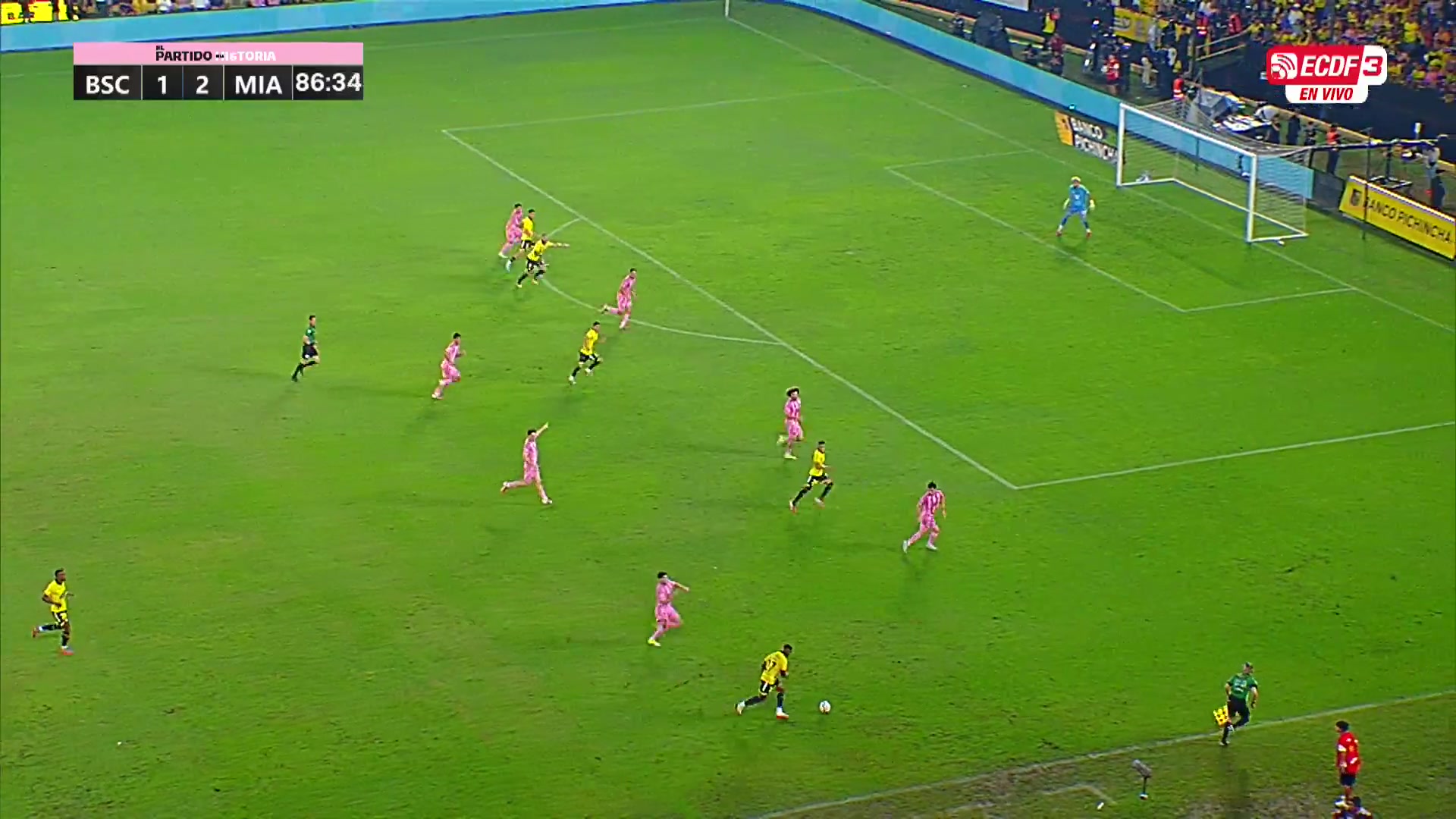 【比赛精编】迈阿密国际遭绝平！第87分钟后防漏➡️人，瓜亚基