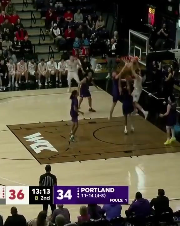 [实况精华剪辑]真霸气啊！淡厚然今➡️日在NCAA上演⬇️转