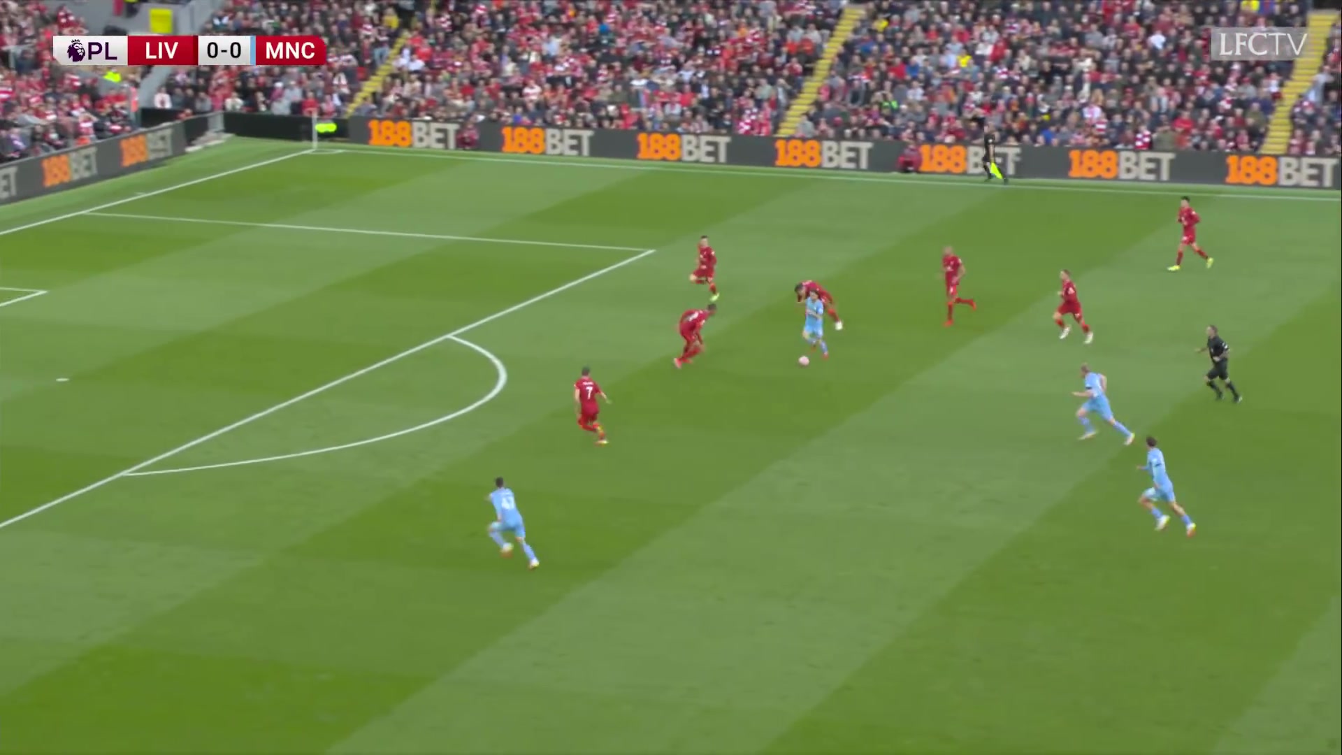 【德布劳内】萨拉赫天神下凡！经典回顾：曼城两度落后两度扳平2