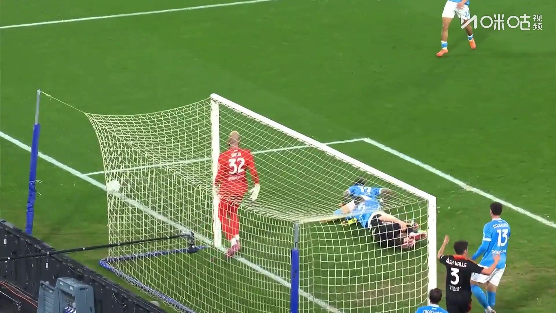 【集锦】意杯-维尔加拉破门卢卡库失点 那不勒斯点球大战7-8科莫