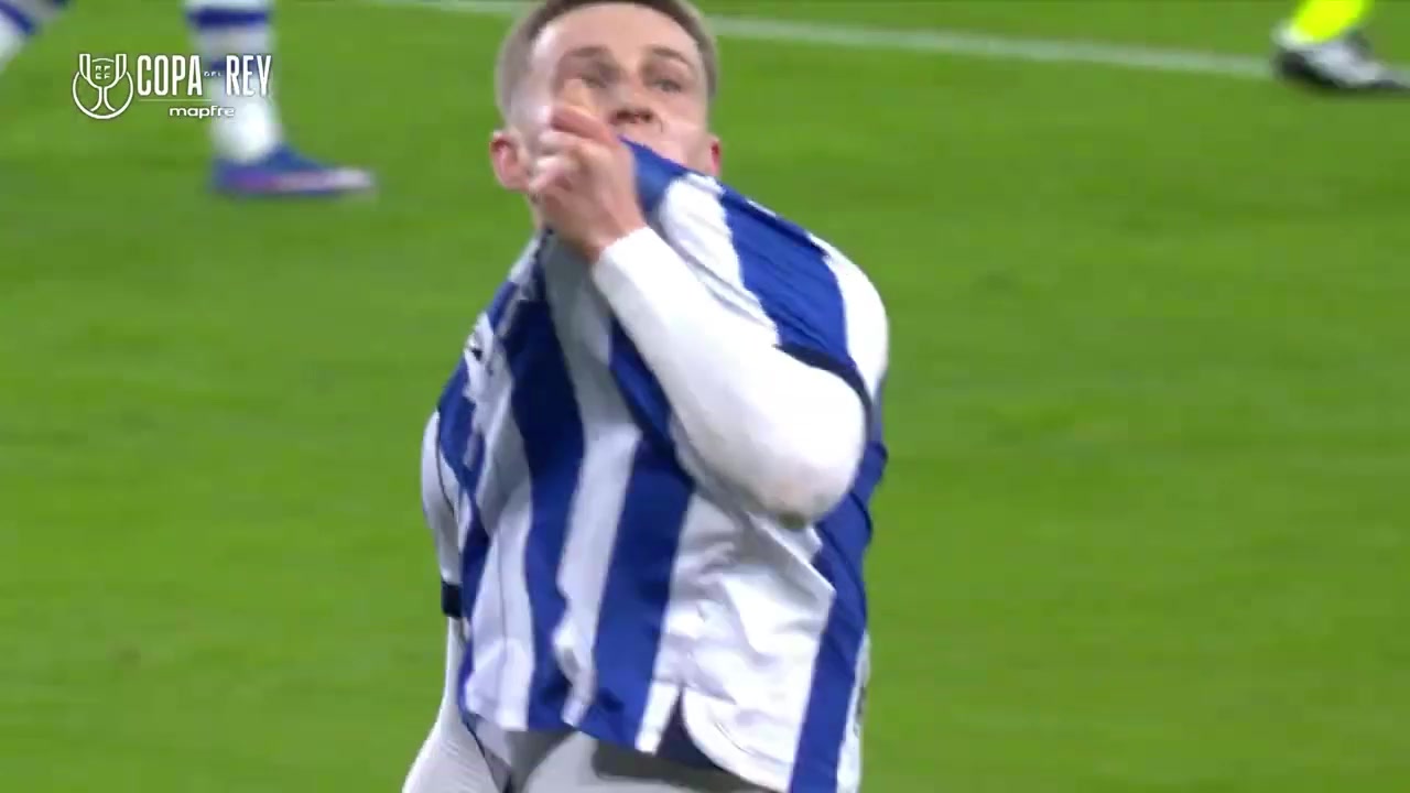 【集锦】国王杯-特伦特斯制胜球 首回合皇家社会1-0毕尔巴鄂