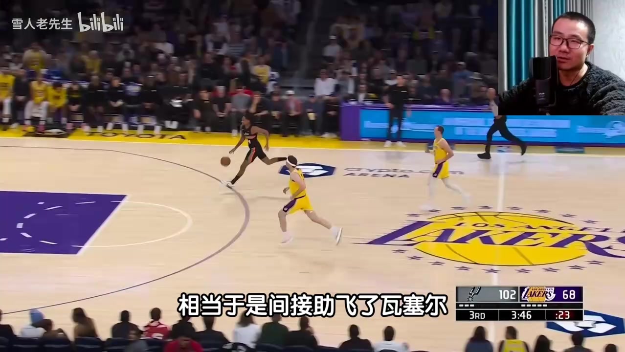 【马刺】徐静雨调侃：布朗尼不一定是天选之孙，别让孝顺害了你！