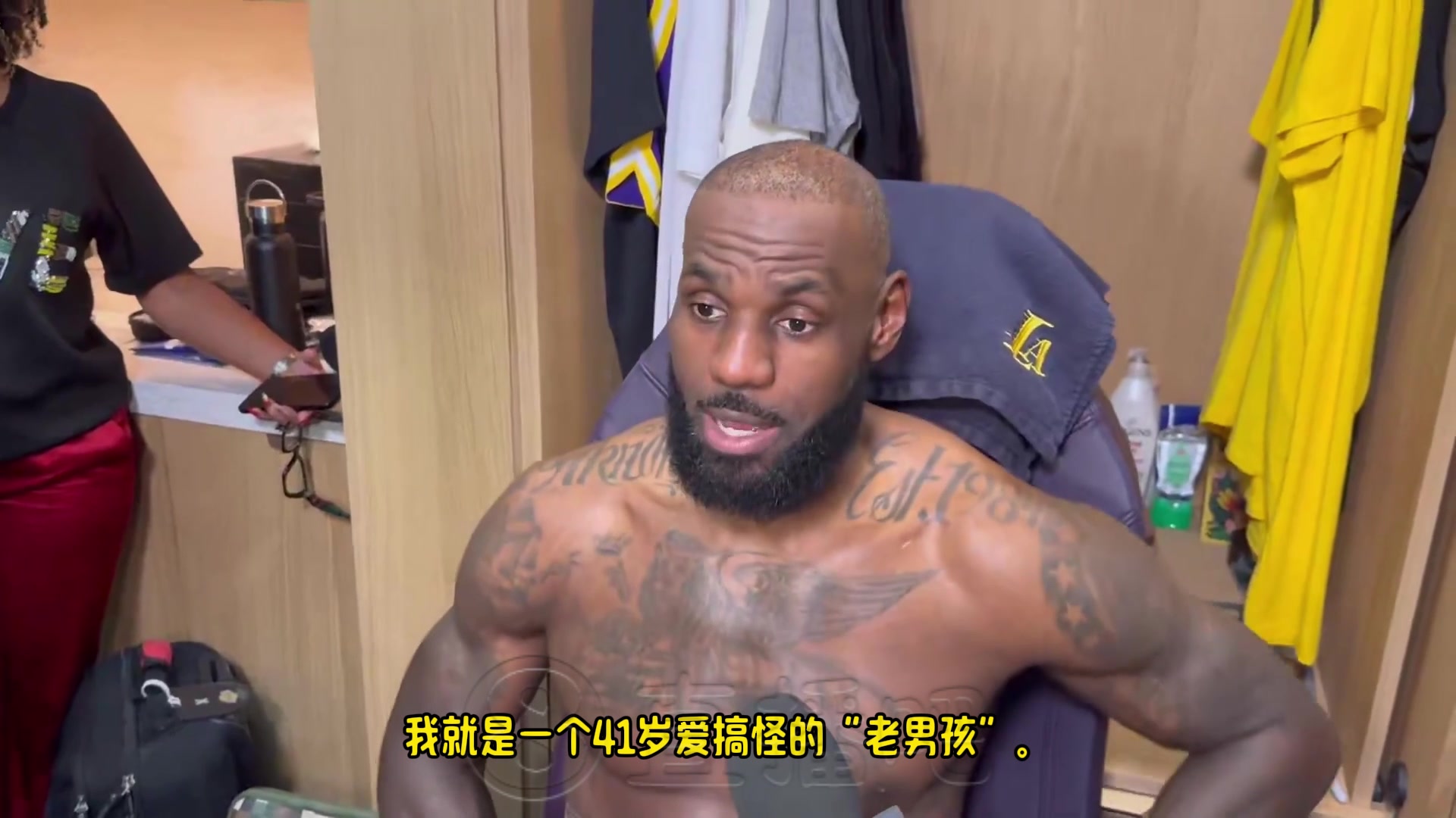 老詹：我是41岁搞怪老男孩，他们付钱让我打球，我何乐而不为呢