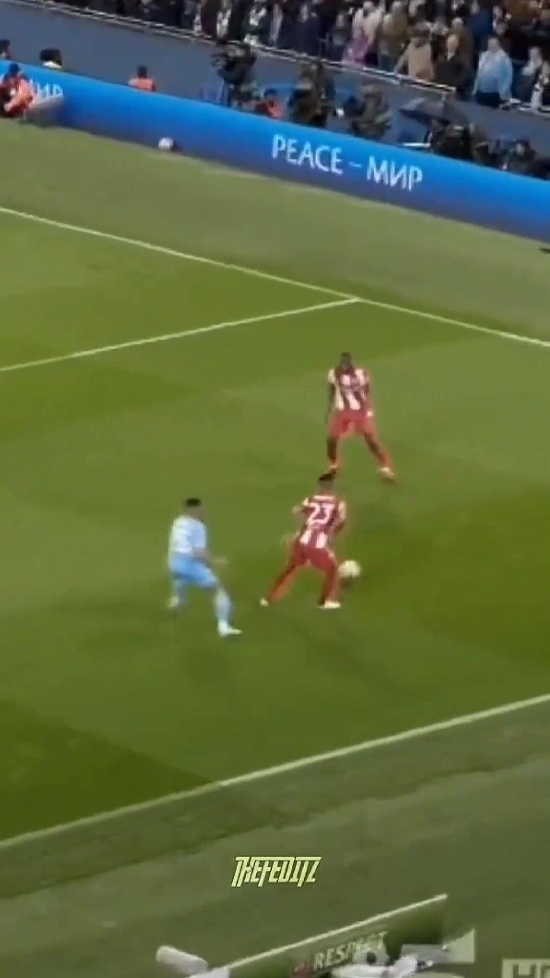 【集锦】团队配合！名场面：马竞12脚默契传球从后场到曼城的禁