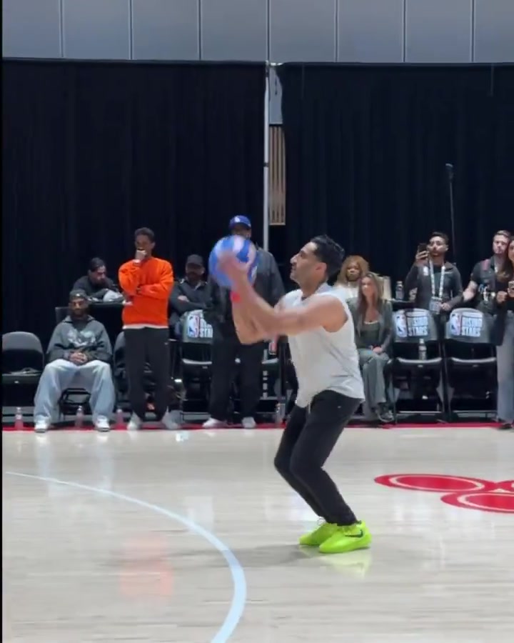 三分神准Shams备战名人赛!这水平能打败百分之几吧友?