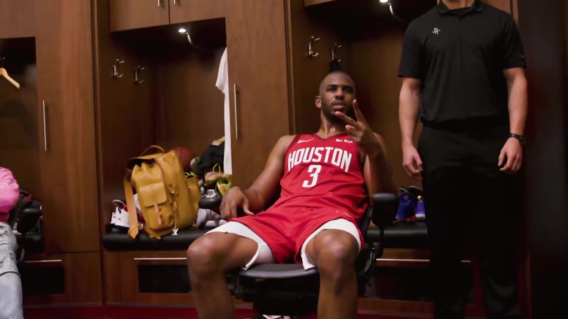 [哈登]最有希望的两年！火箭时期的保罗，在更衣室真是太有范儿了！