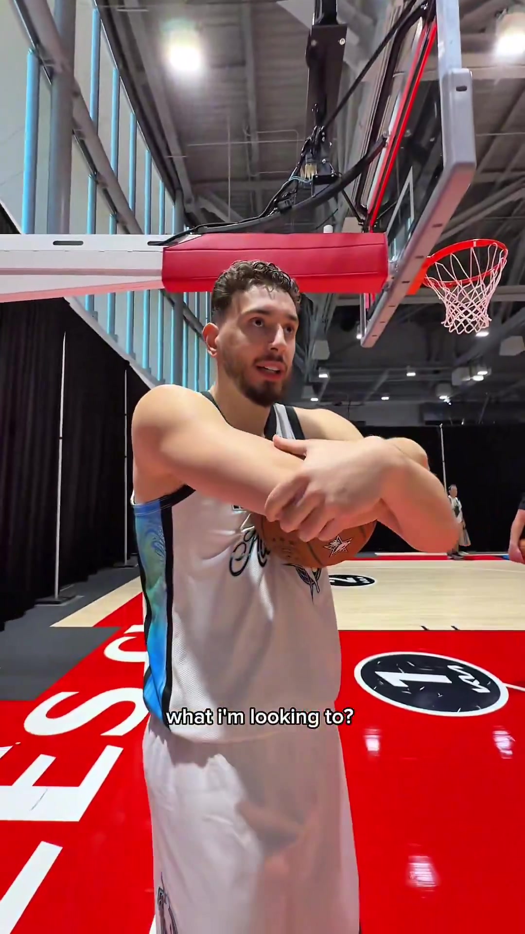 【球场热评视频】全明⬅️星正赛❕的目标是什么？申京：打爆杜⚽