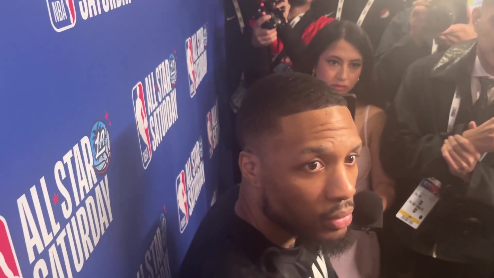 [凯尔特人]利拉德：我和✌️塔图姆都✨在✨共同面对跟腱撕裂，我们快要冲到终点了！