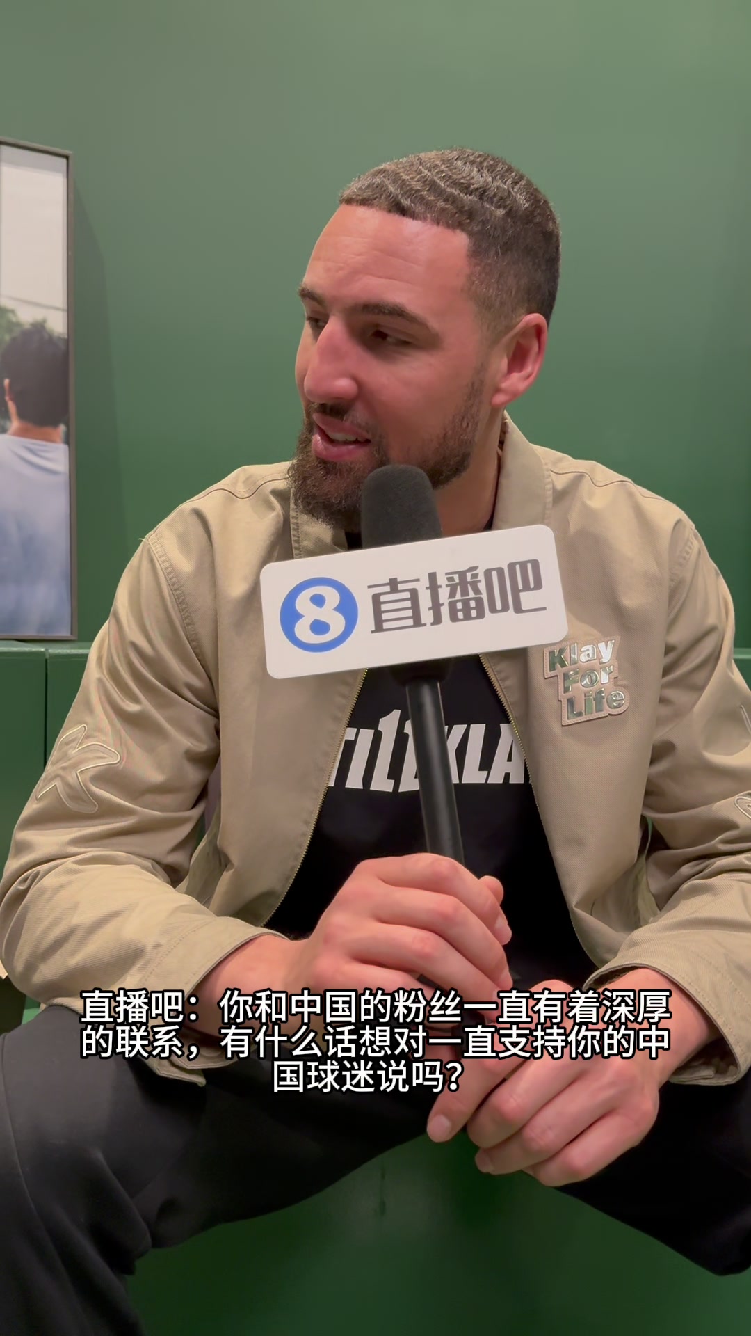 [体育头条]克莱to中国球迷：感谢你们的爱与支持，迫不及待再