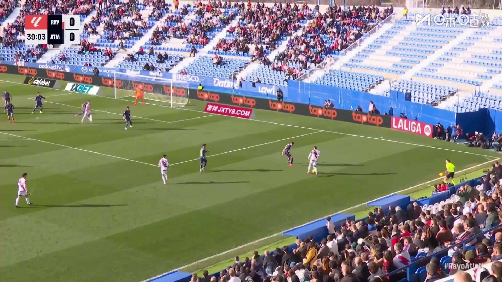 马竞0-1落后！拉提乌连续单车后传中，弗兰·佩雷斯包抄破门